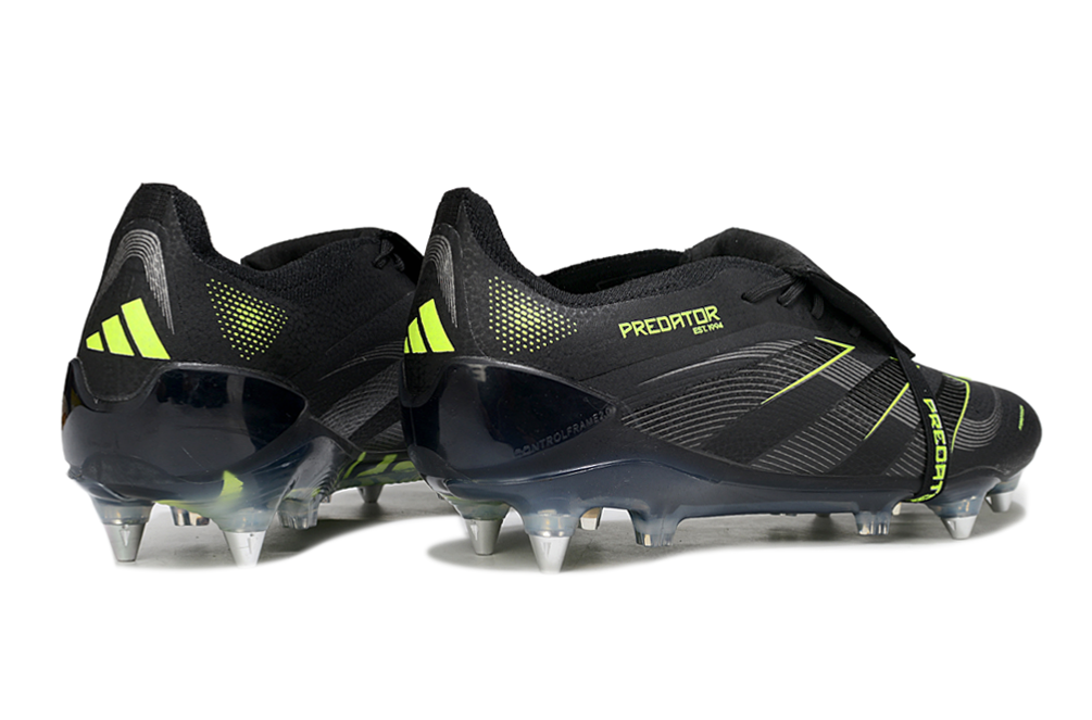 Adidas Predator SG — Negro y Verde