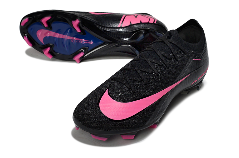Nike Mercurial Vapor Air Zoom FG — Negro y Rosa