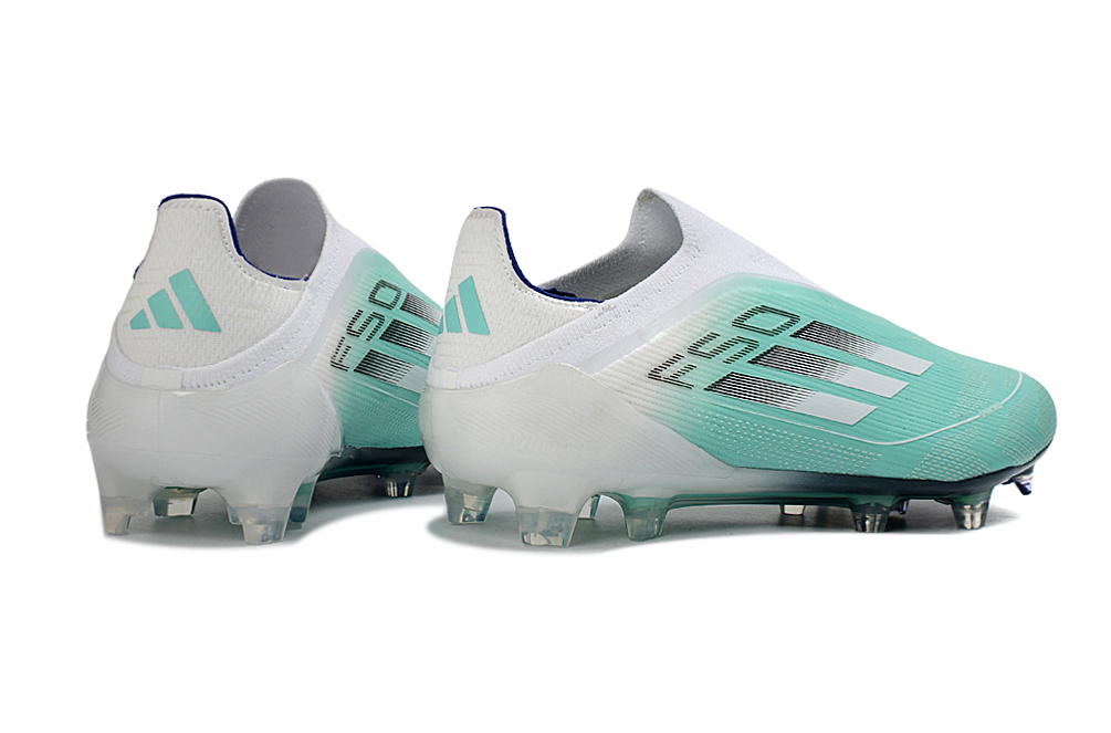 Adidas F50 FG — Turquesa y Blanco