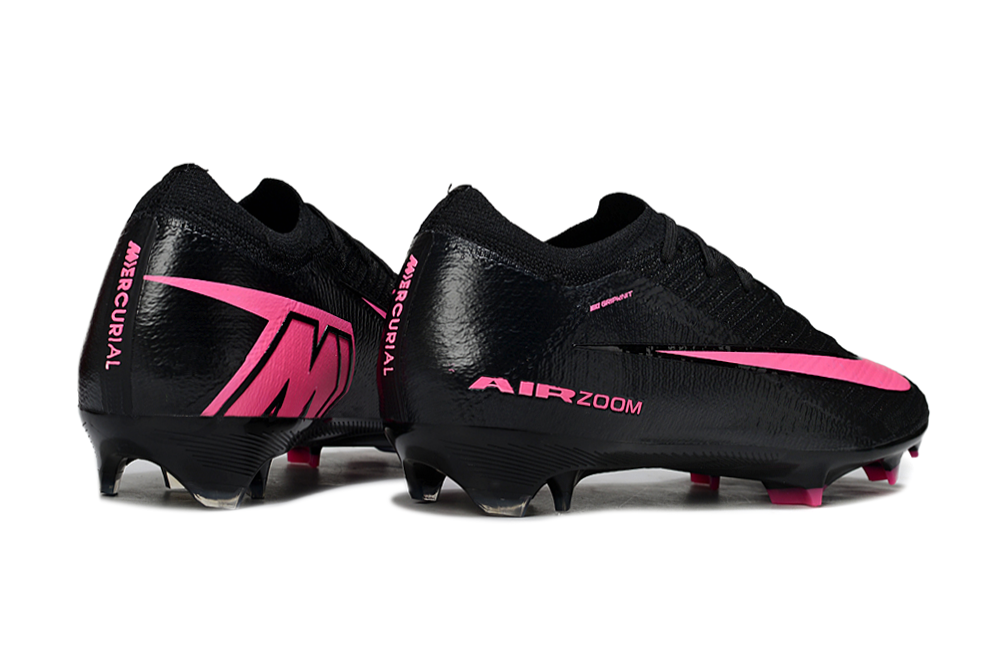 Nike Mercurial Vapor Air Zoom FG — Negro y Rosa