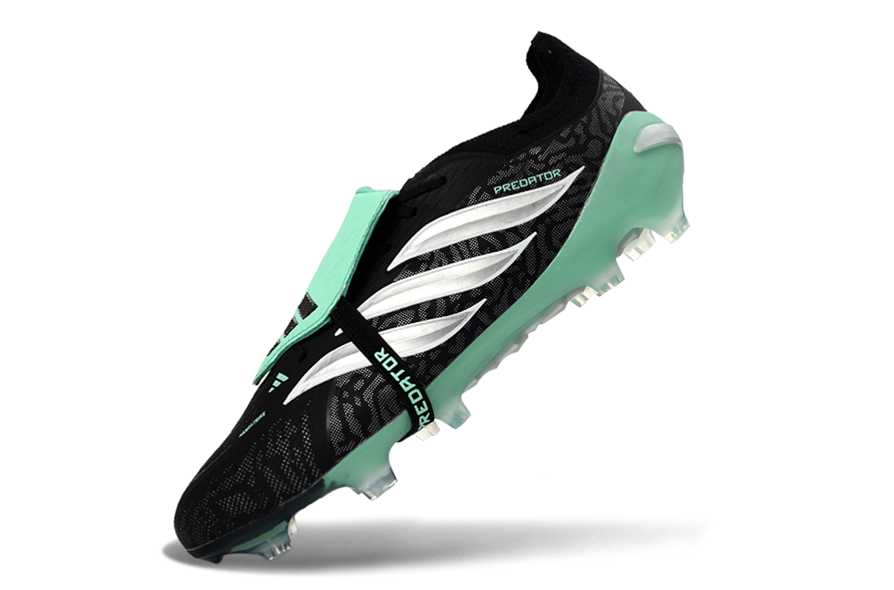 Adidas Predator FG — Negro y Turquesa