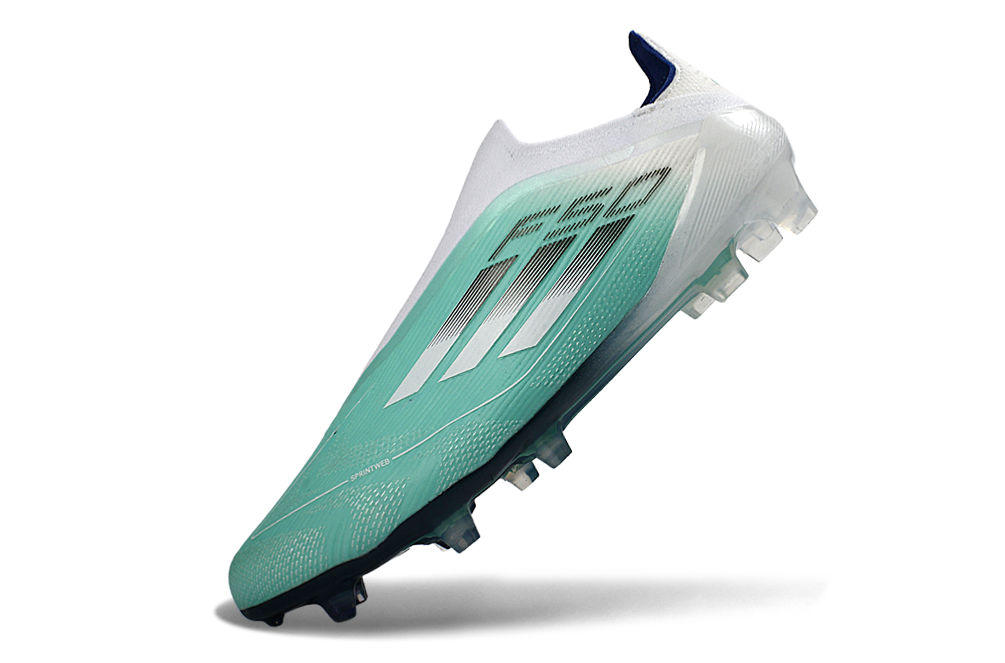 Adidas F50 FG — Turquesa y Blanco