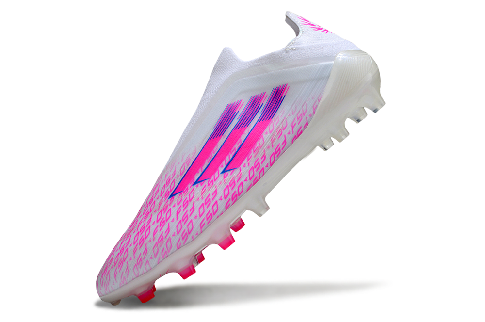 Adidas F50 FG — Blanco y Rosa | Snilkovia Uruguay