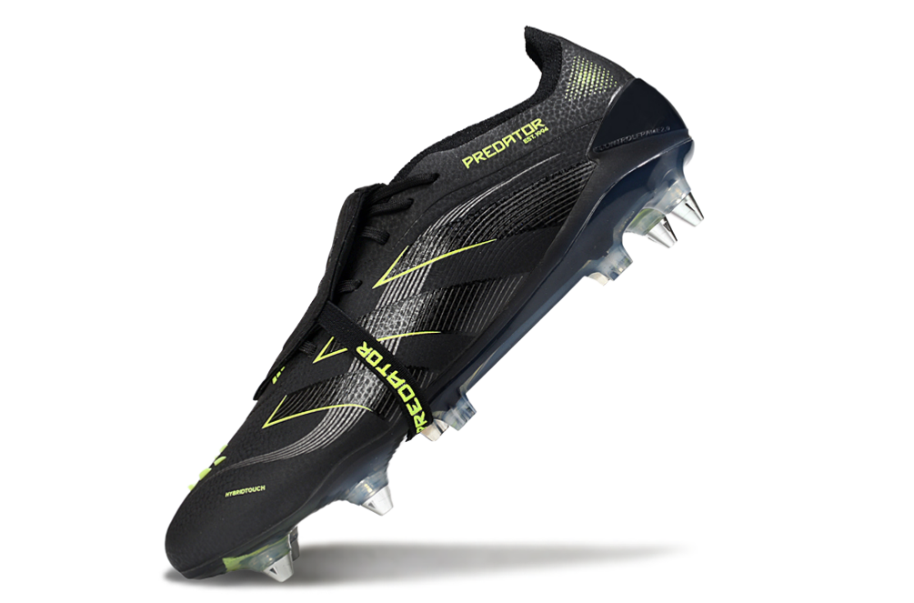 Adidas Predator SG — Negro y Verde