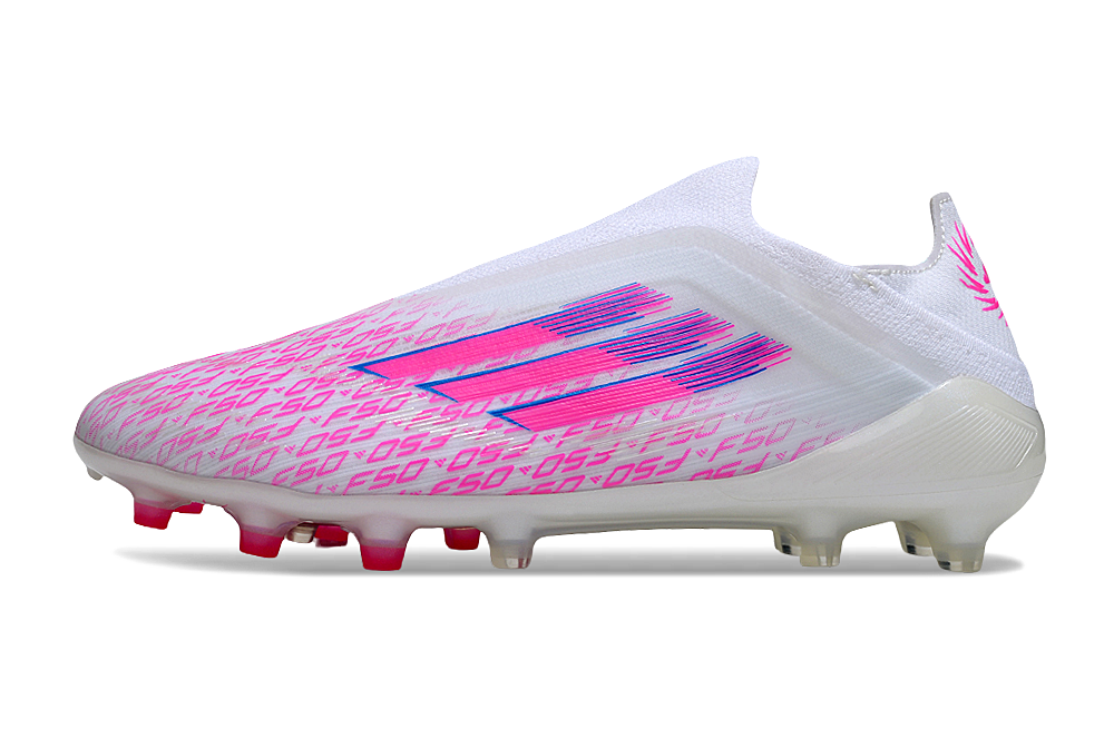 Adidas F50 FG — Blanco y Rosa | Snilkovia Uruguay