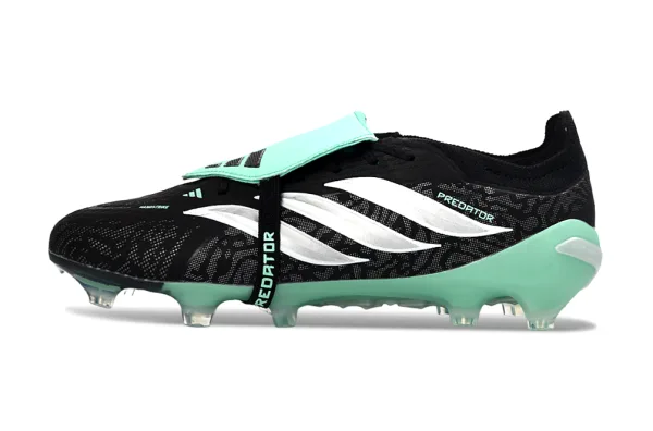Adidas Predator FG — Negro y Turquesa