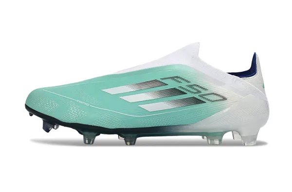 Adidas F50 FG — Turquesa y Blanco