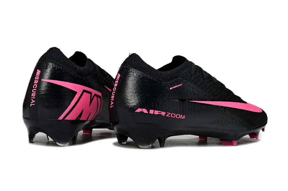 Nike Mercurial Vapor Air Zoom FG — Negro y Rosa - Imagen 7