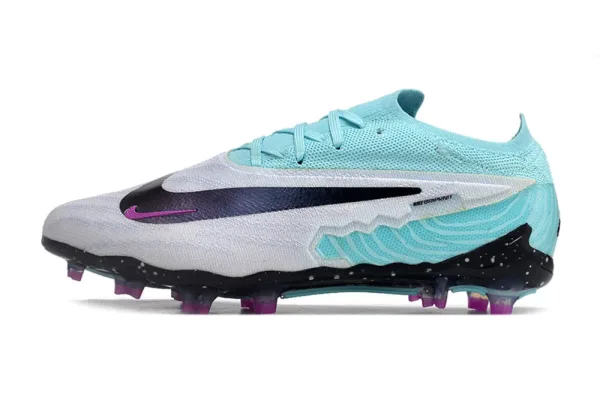 Nike Phantom GX FG — Celeste y Blanco