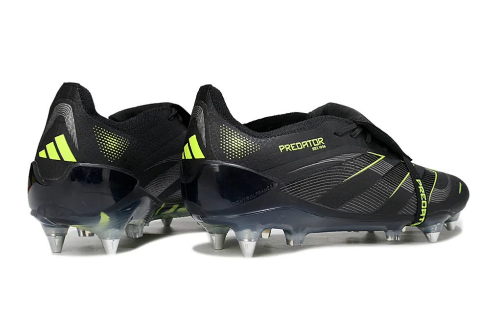 Adidas Predator SG — Negro y Verde - Imagen 7