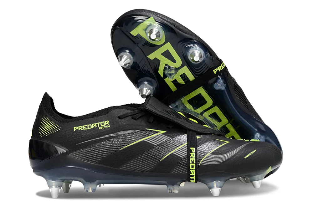 Adidas Predator SG — Negro y Verde - Imagen 4
