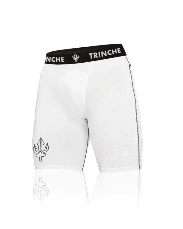 Calza Corta de Fútbol Blanca