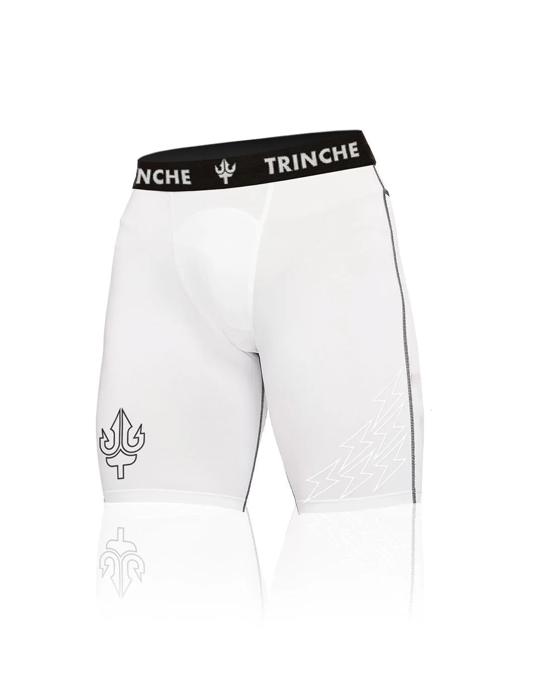 Calza Corta de Fútbol Blanca