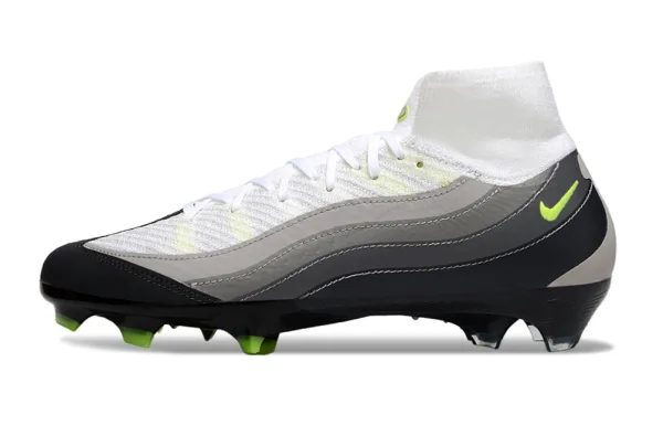 Nike Mercurial Superfly Air Zoom FG — Blanco y Gris