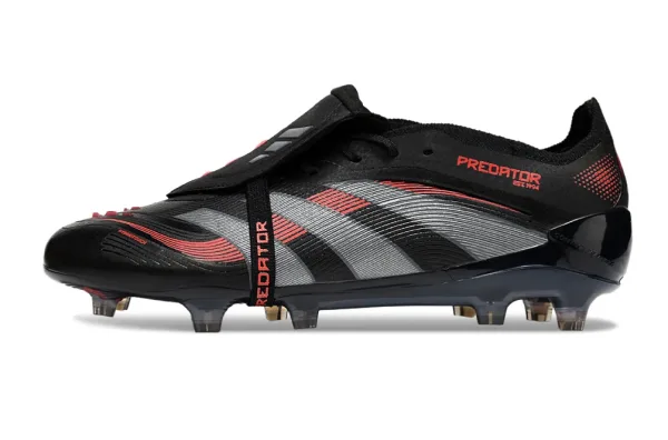 Adidas Predator FG — Negro y Rojo