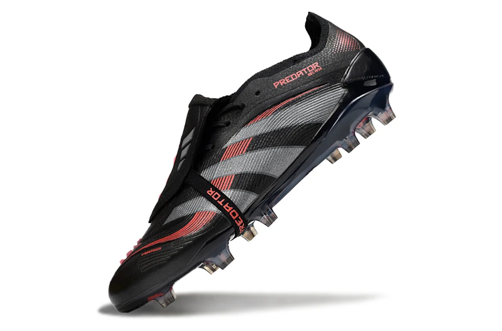 Adidas Predator FG — Negro y Rojo - Imagen 3