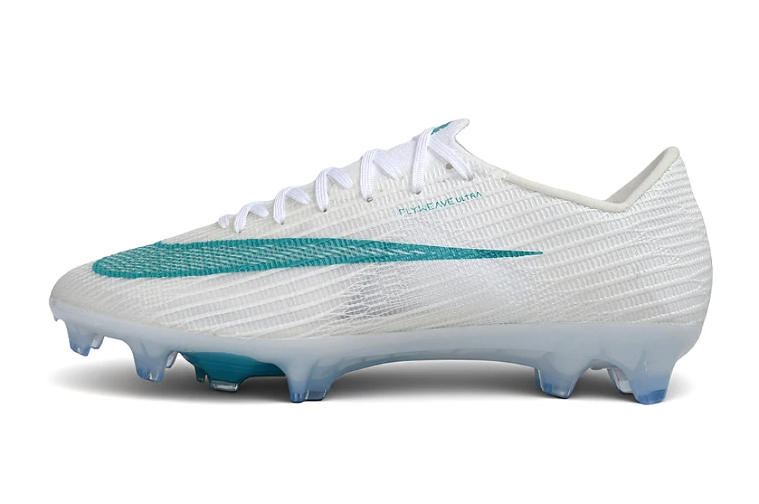 Nike Mercurial Vapor Air Zoom FG — Blanco y Turquesa