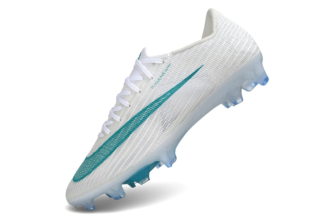 Nike Mercurial Vapor Air Zoom FG — Blanco y Turquesa
